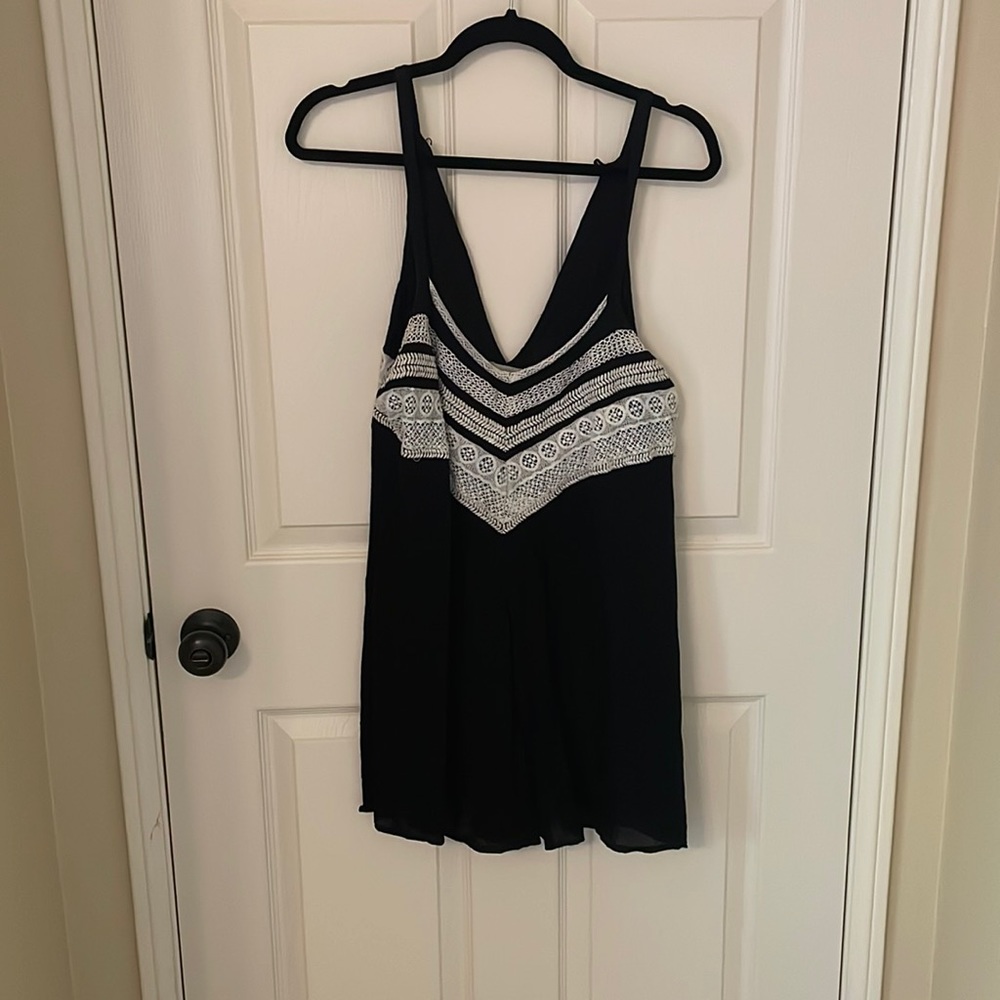 Urban Outfitter Ecote Embroidered Romper